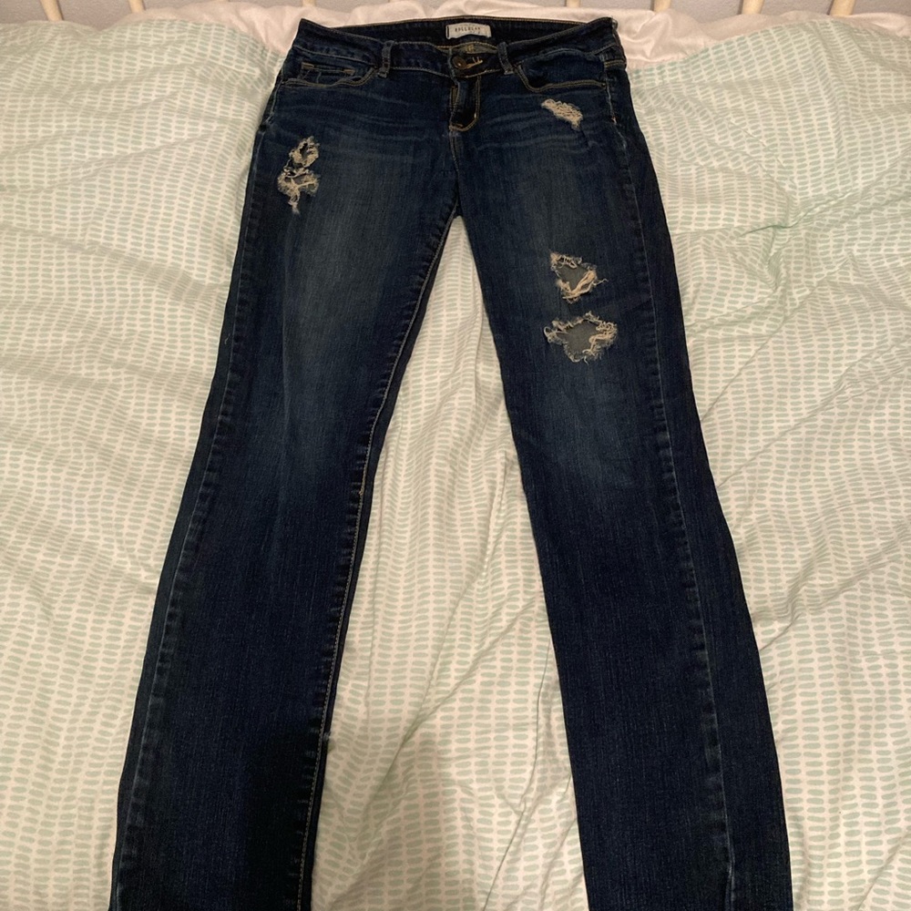 Junior size 9 navy blue jeans